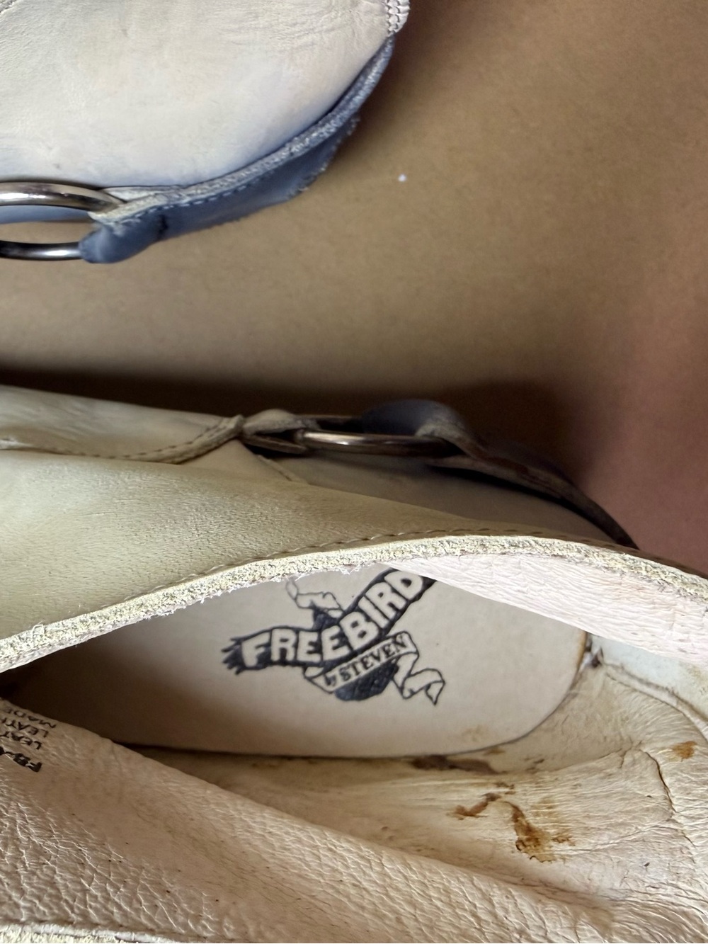 Freebird by Steven Beige Leather Ankle Boot - Picture 11 of 11